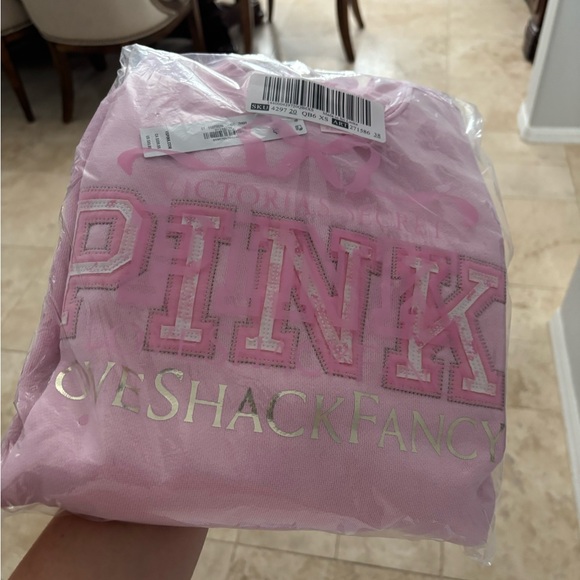 Pink x LOVESHACKFANCY Pink pullover sweater - Picture 2 of 2